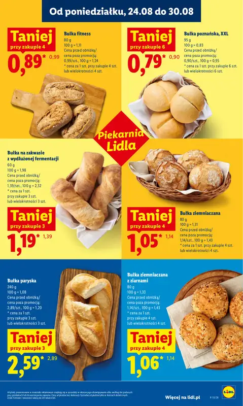 Lidl - gazetka promocyjna Oferta od czwartku od czwartku 27.08 do niedzieli 30.08 - strona 43