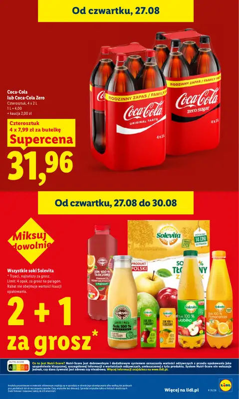 Lidl - gazetka promocyjna Oferta od czwartku od czwartku 27.08 do niedzieli 30.08 - strona 23