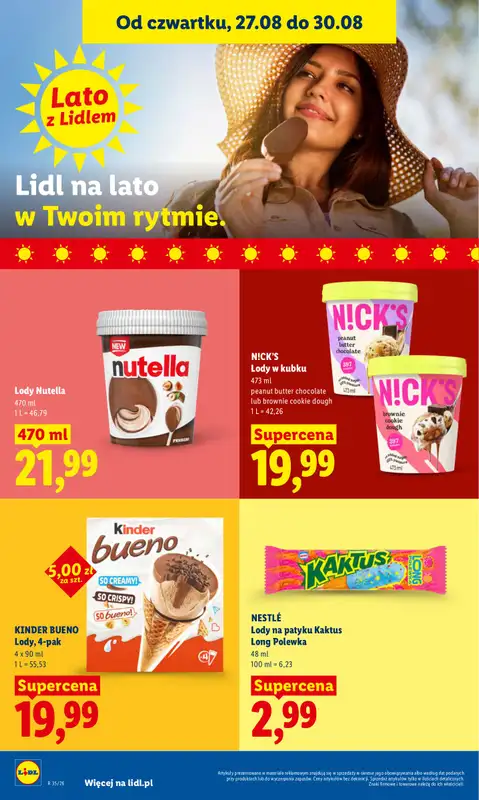 Lidl - gazetka promocyjna Oferta od czwartku od czwartku 27.08 do niedzieli 30.08 - strona 56