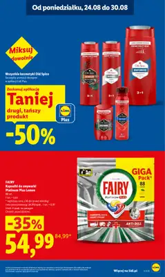 Lidl - gazetka promocyjna Oferta od czwartku od czwartku 27.08 do niedzieli 30.08 - strona 25