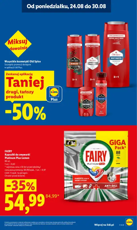 Lidl - gazetka promocyjna Oferta od czwartku od czwartku 27.08 do niedzieli 30.08 - strona 25