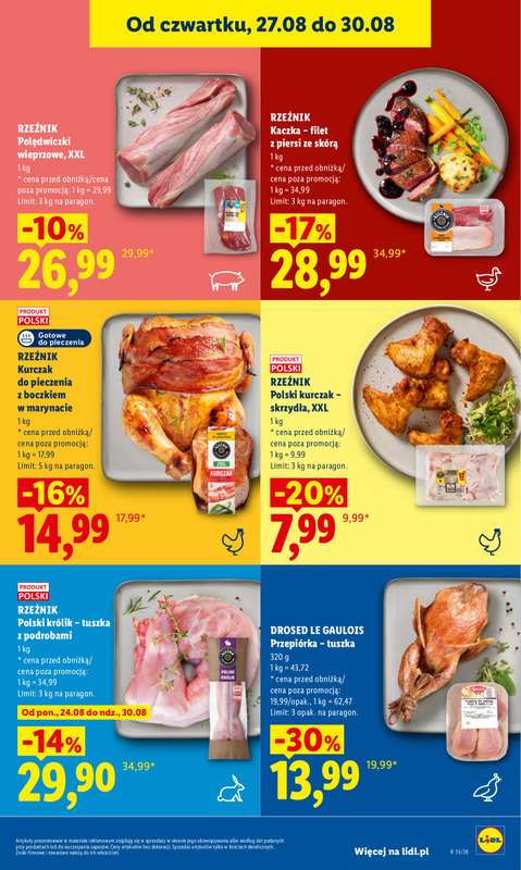 Lidl - gazetka promocyjna Oferta od czwartku od czwartku 27.08 do niedzieli 30.08 - strona 47