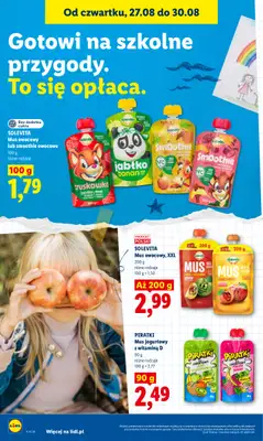 Lidl - gazetka promocyjna Oferta od czwartku od czwartku 27.08 do niedzieli 30.08 - strona 60