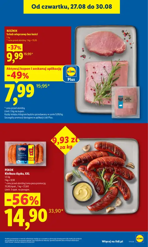 Lidl - gazetka promocyjna Oferta od czwartku od czwartku 27.08 do niedzieli 30.08 - strona 9