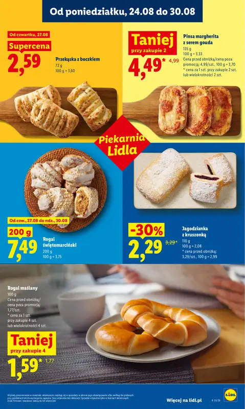 Lidl - gazetka promocyjna Oferta od czwartku od czwartku 27.08 do niedzieli 30.08 - strona 45