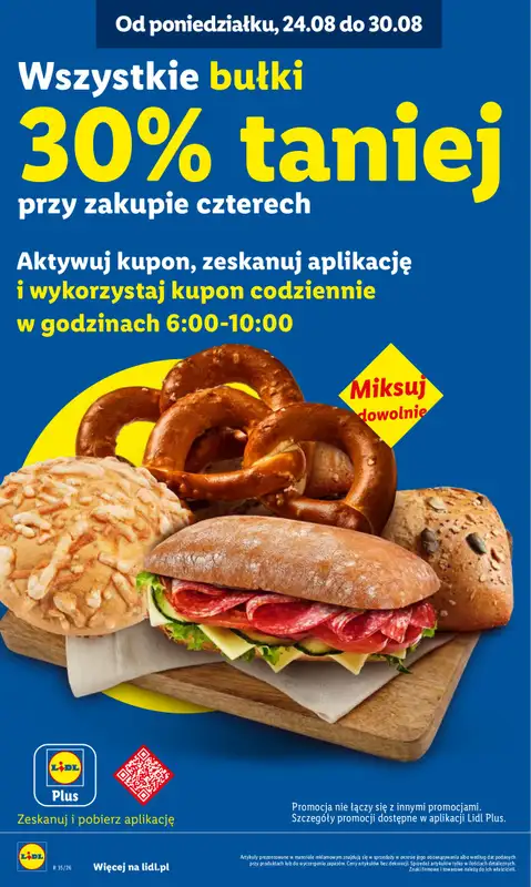 Lidl - gazetka promocyjna Oferta od czwartku od czwartku 27.08 do niedzieli 30.08 - strona 18
