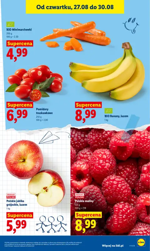 Lidl - gazetka promocyjna Oferta od czwartku od czwartku 27.08 do niedzieli 30.08 - strona 59