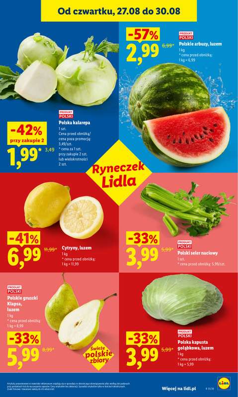 Lidl - gazetka promocyjna Oferta od czwartku od czwartku 27.08 do niedzieli 30.08 - strona 39