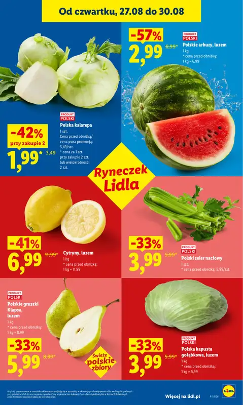 Lidl - gazetka promocyjna Oferta od czwartku od czwartku 27.08 do niedzieli 30.08 - strona 39