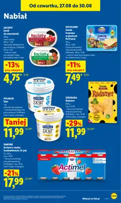 Lidl - gazetka promocyjna Oferta od czwartku od czwartku 27.08 do niedzieli 30.08 - strona 53