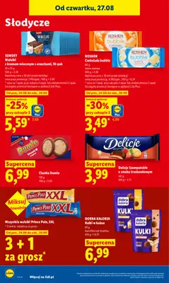 Lidl - gazetka promocyjna Oferta od czwartku od czwartku 27.08 do niedzieli 30.08 - strona 72