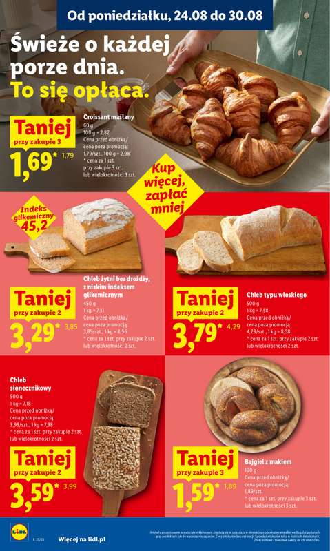Lidl - gazetka promocyjna Oferta od czwartku od czwartku 27.08 do niedzieli 30.08 - strona 44