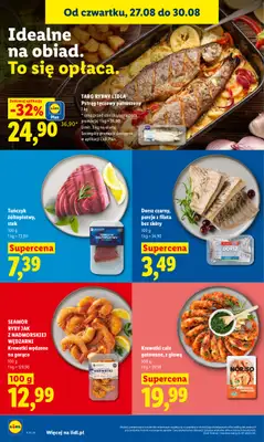 Lidl - gazetka promocyjna Oferta od czwartku od czwartku 27.08 do niedzieli 30.08 - strona 54