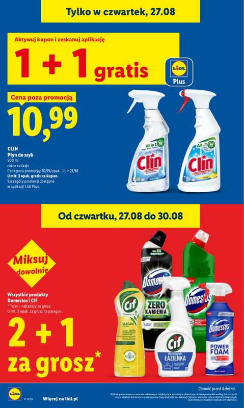 Lidl - gazetka promocyjna Oferta od czwartku od czwartku 27.08 do niedzieli 30.08 - strona 26