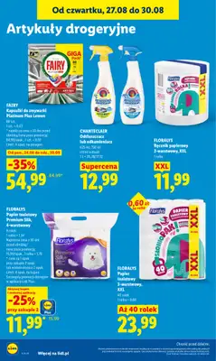 Lidl - gazetka promocyjna Oferta od czwartku od czwartku 27.08 do niedzieli 30.08 - strona 84