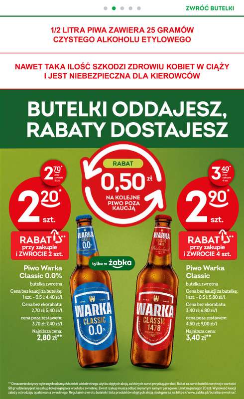 Żabka - gazetka promocyjna Gazetka od środy 26.08 do wtorku 08.09 - strona 35