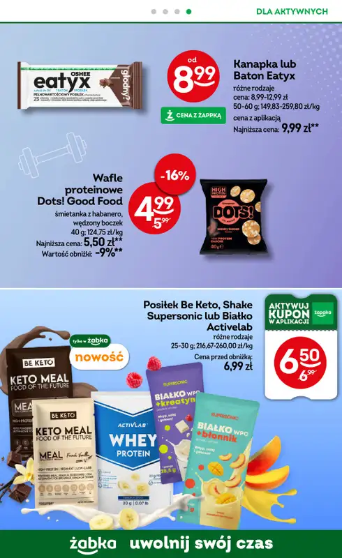 Żabka - gazetka promocyjna Gazetka od środy 26.08 do wtorku 08.09 - strona 85