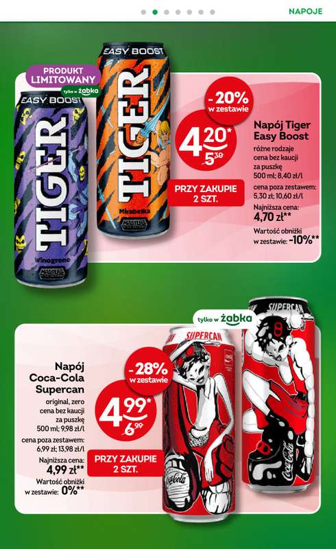 Żabka - gazetka promocyjna Gazetka od środy 26.08 do wtorku 08.09 - strona 14