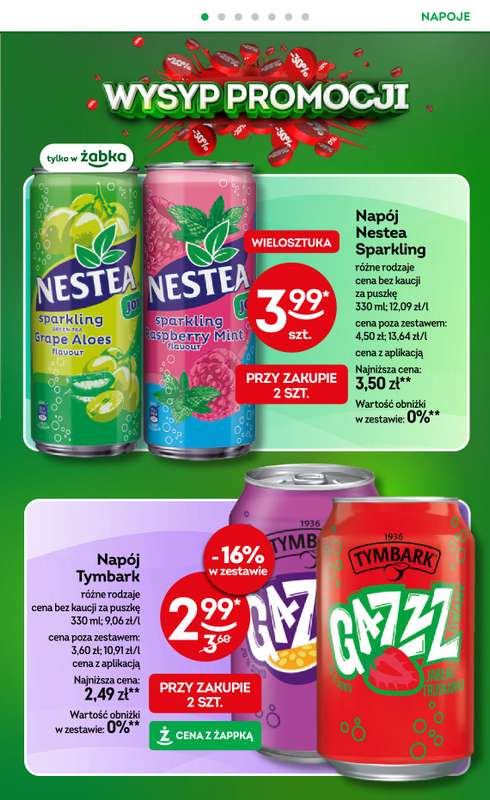 Żabka - gazetka promocyjna Gazetka od środy 26.08 do wtorku 08.09 - strona 13