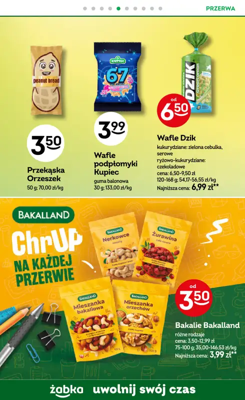 Żabka - gazetka promocyjna Gazetka od środy 26.08 do wtorku 08.09 - strona 74
