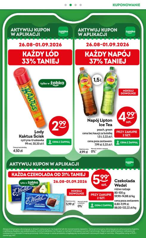 Żabka - gazetka promocyjna Gazetka od środy 26.08 do wtorku 08.09 - strona 29