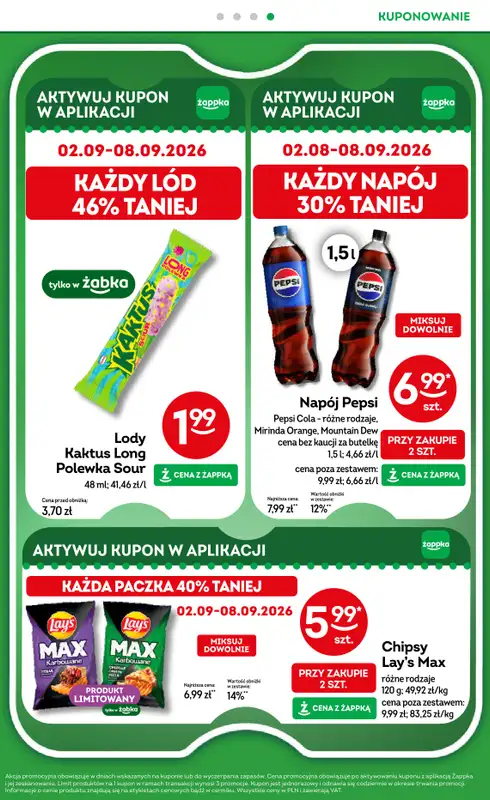 Żabka - gazetka promocyjna Gazetka od środy 26.08 do wtorku 08.09 - strona 31