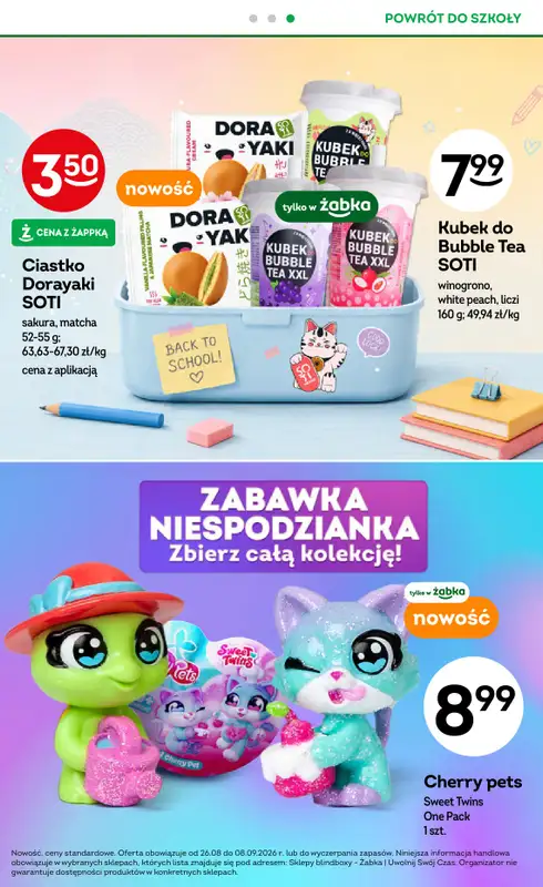Żabka - gazetka promocyjna Gazetka od środy 26.08 do wtorku 08.09 - strona 12