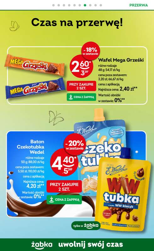 Żabka - gazetka promocyjna Gazetka od środy 26.08 do wtorku 08.09 - strona 76