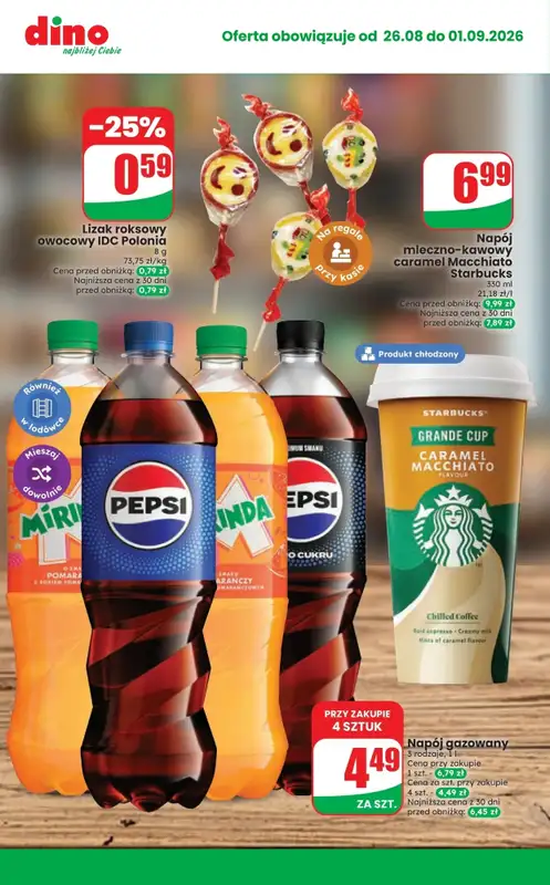 Dino - gazetka promocyjna Najlepsze promocje! od środy 26.08 do wtorku 01.09 - strona 7