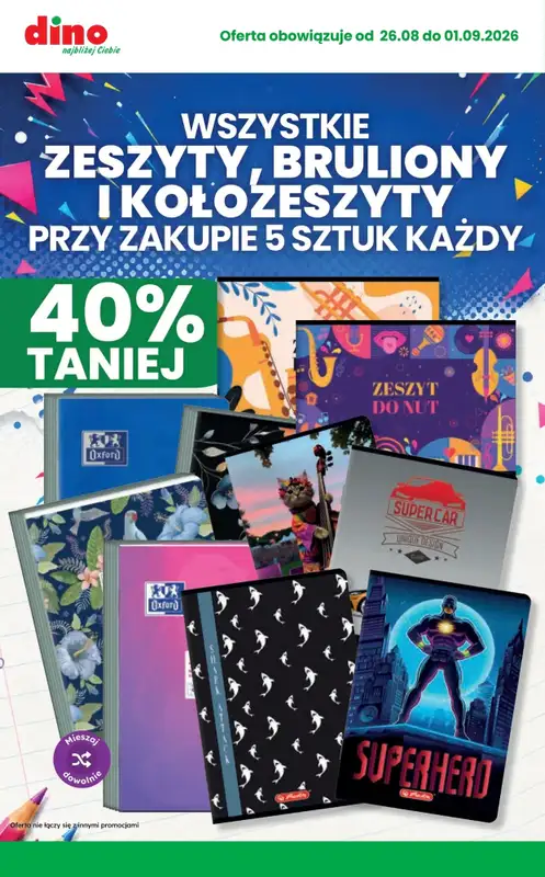 Dino - gazetka promocyjna Najlepsze promocje! od środy 26.08 do wtorku 01.09 - strona 6