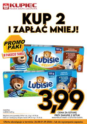 Kupiec - gazetka promocyjna Promopaki od środy 26.08 do wtorku 01.09 - strona 7