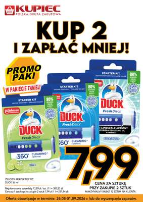 Kupiec - gazetka promocyjna Promopaki od środy 26.08 do wtorku 01.09 - strona 5
