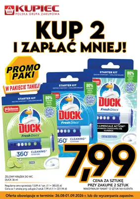 Kupiec - gazetka promocyjna Promopaki od środy 26.08 do wtorku 01.09 - strona 5