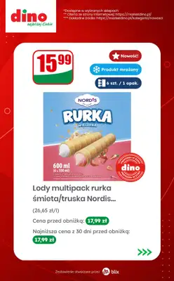 Dino - gazetka promocyjna Nowości w Dino! od środy 26.08  - strona 7