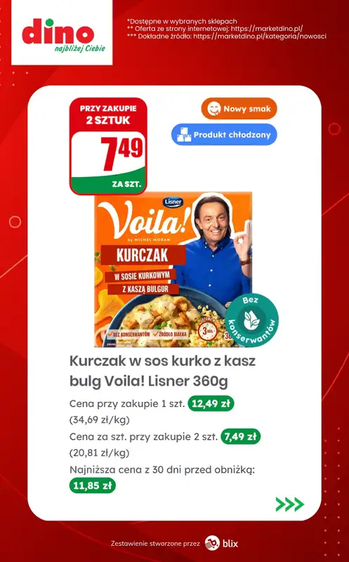 Dino - gazetka promocyjna Nowości w Dino! od środy 26.08  - strona 8