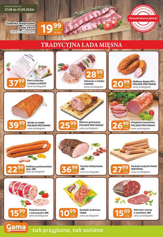 Gama - gazetka promocyjna Gazetka od czwartku 27.08 do wtorku 08.09 - strona 2