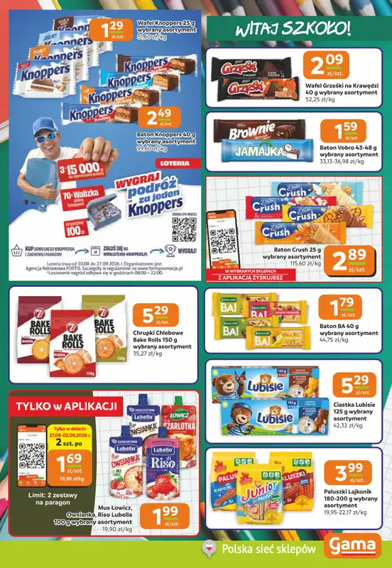 Gama - gazetka promocyjna Gazetka od czwartku 27.08 do wtorku 08.09 - strona 5