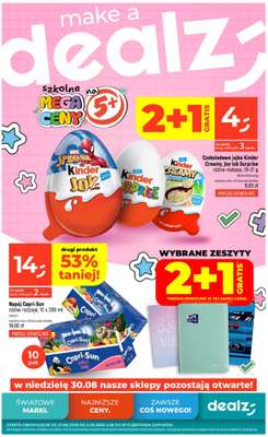 Dealz - gazetka promocyjna Make a Dealz! od czwartku 27.08 do środy 02.09
