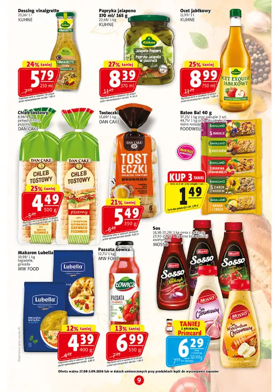 Prim Market - gazetka promocyjna Gazetka od czwartku 27.08 do środy 02.09 - strona 9