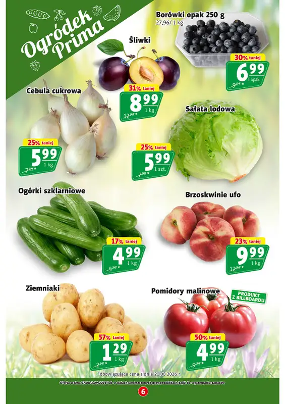 Prim Market - gazetka promocyjna Gazetka od czwartku 27.08 do środy 02.09 - strona 6