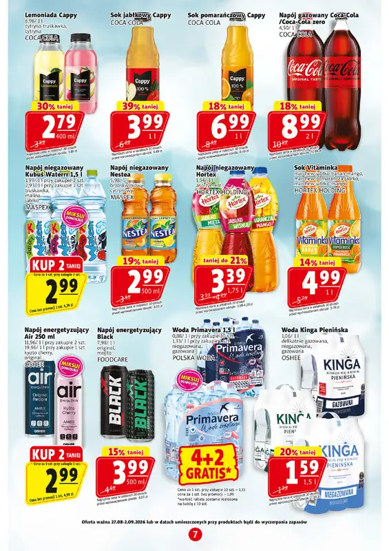 Prim Market - gazetka promocyjna Gazetka od czwartku 27.08 do środy 02.09 - strona 7