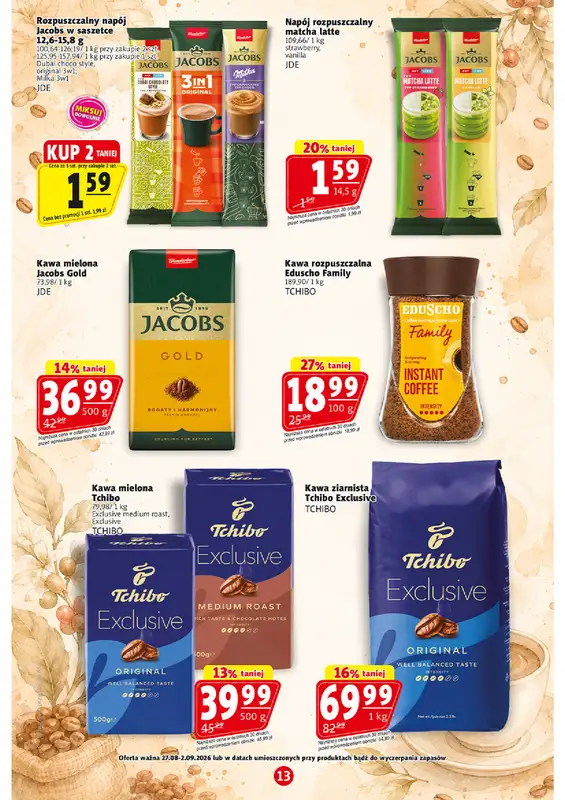 Prim Market - gazetka promocyjna Gazetka od czwartku 27.08 do środy 02.09 - strona 13