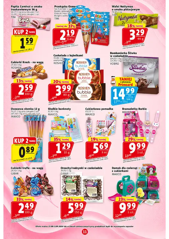 Prim Market - gazetka promocyjna Gazetka od czwartku 27.08 do środy 02.09 - strona 11