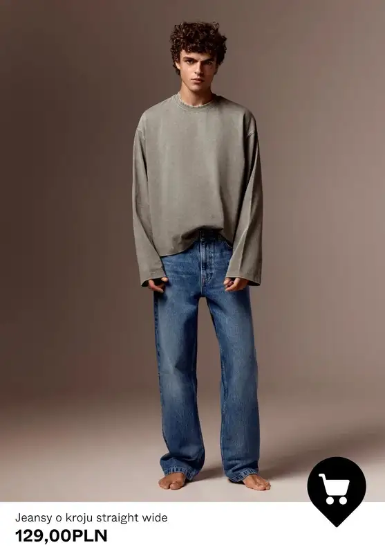 Bershka - gazetka promocyjna JEANS BY FIT - kolekcja męska od czwartku 27.08  - strona 9