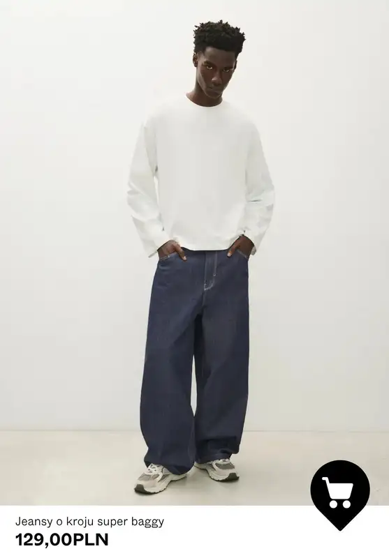 Bershka - gazetka promocyjna JEANS BY FIT - kolekcja męska od czwartku 27.08  - strona 7