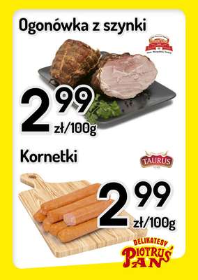 Delikatesy Piotruś Pan - gazetka promocyjna Plakaty promocyjne od środy 26.08 do środy 02.09