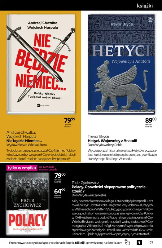 Empik - gazetka promocyjna Tom kultury: książki od środy 26.08 do wtorku 08.09 - strona 27