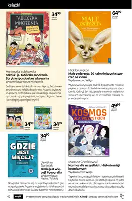 Empik - gazetka promocyjna Tom kultury: książki od środy 26.08 do wtorku 08.09 - strona 42