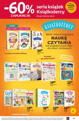 Empik - gazetka promocyjna Tom kultury: książki od środy 26.08 do wtorku 08.09 - strona 49