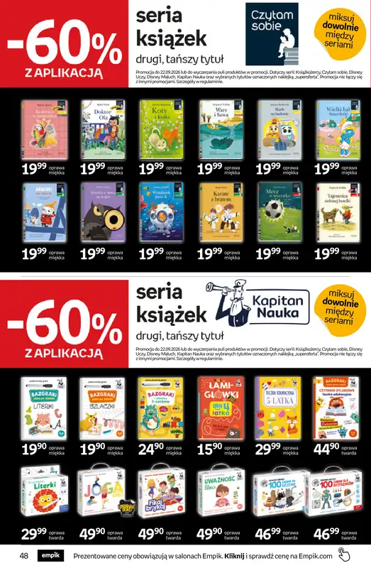Empik - gazetka promocyjna Tom kultury: książki od środy 26.08 do wtorku 08.09 - strona 48